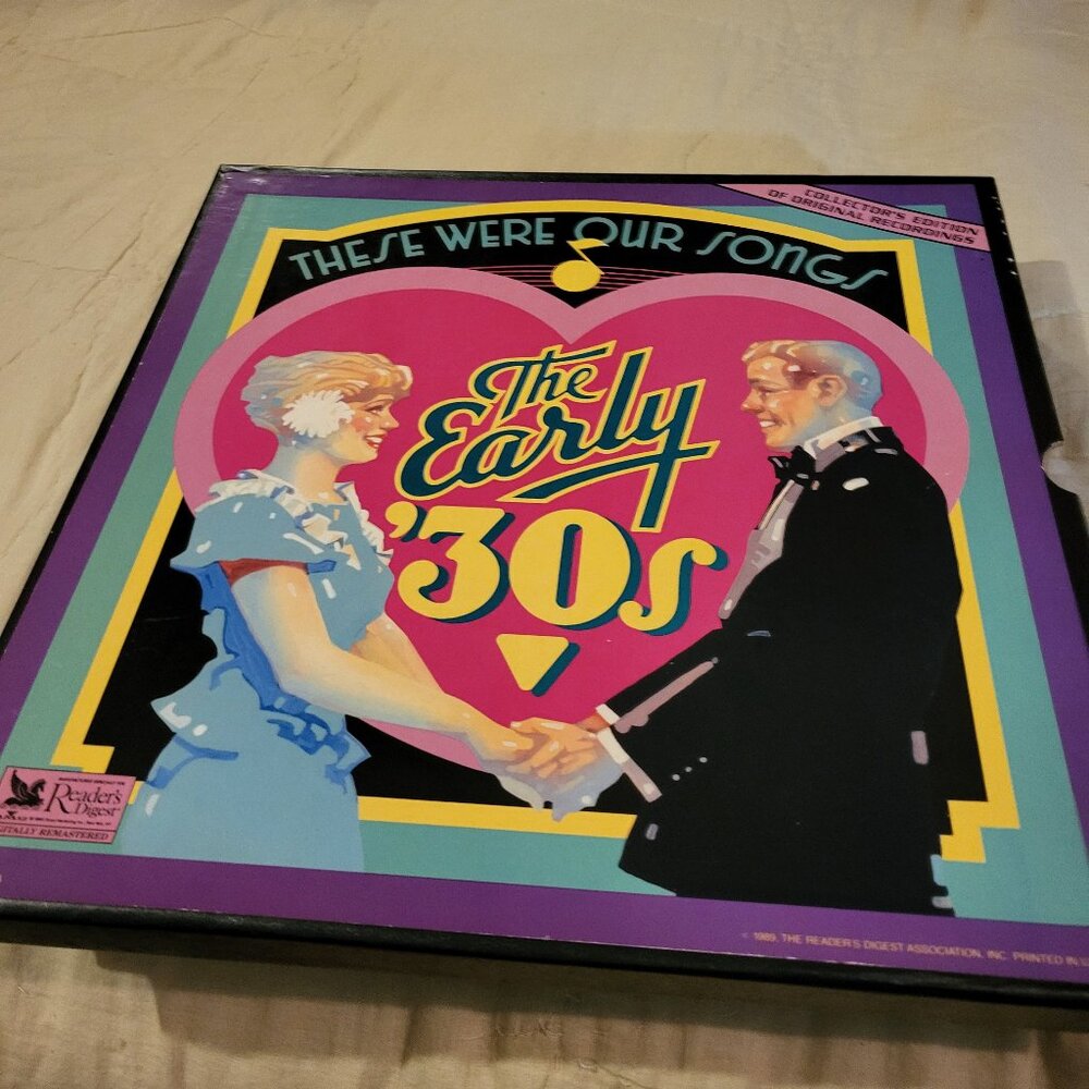THE EARLY 30'S THESE WERE OUR SONGS 7 X LP BOX SET READERS DIGEST RBA-187/A-EX